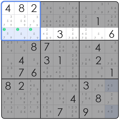 tip for sudoku